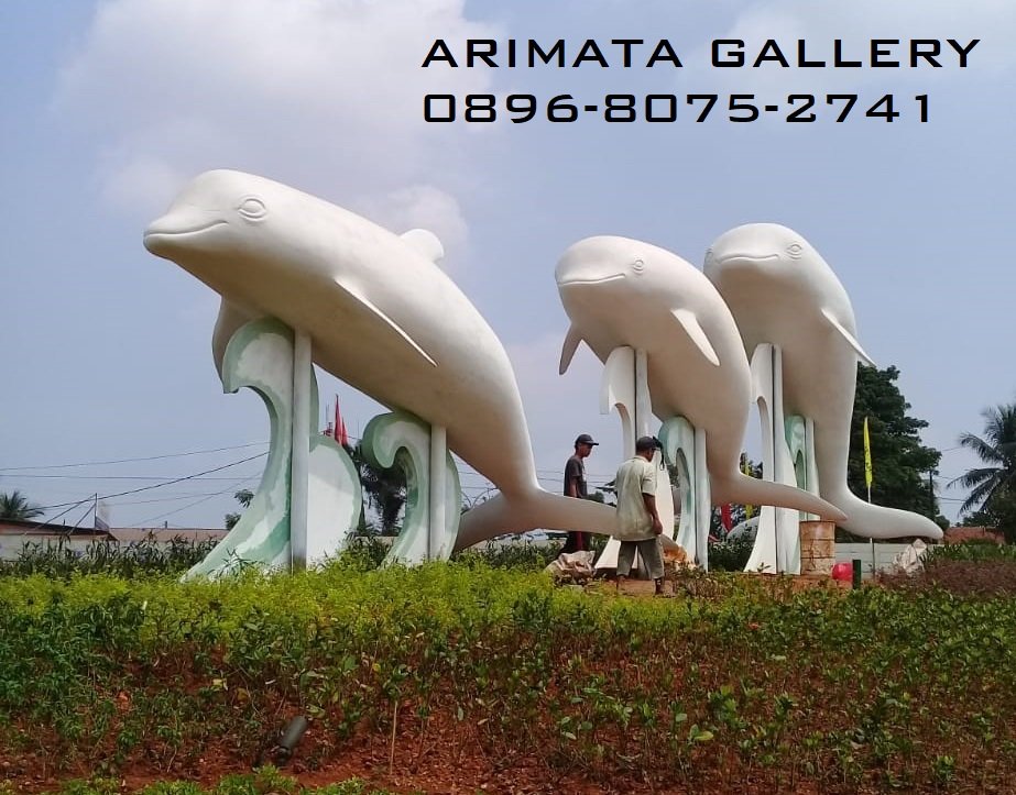 gambar harga patung lumba lumba