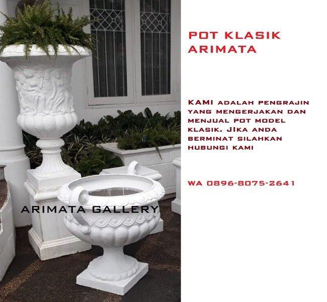 jual pot klasik 