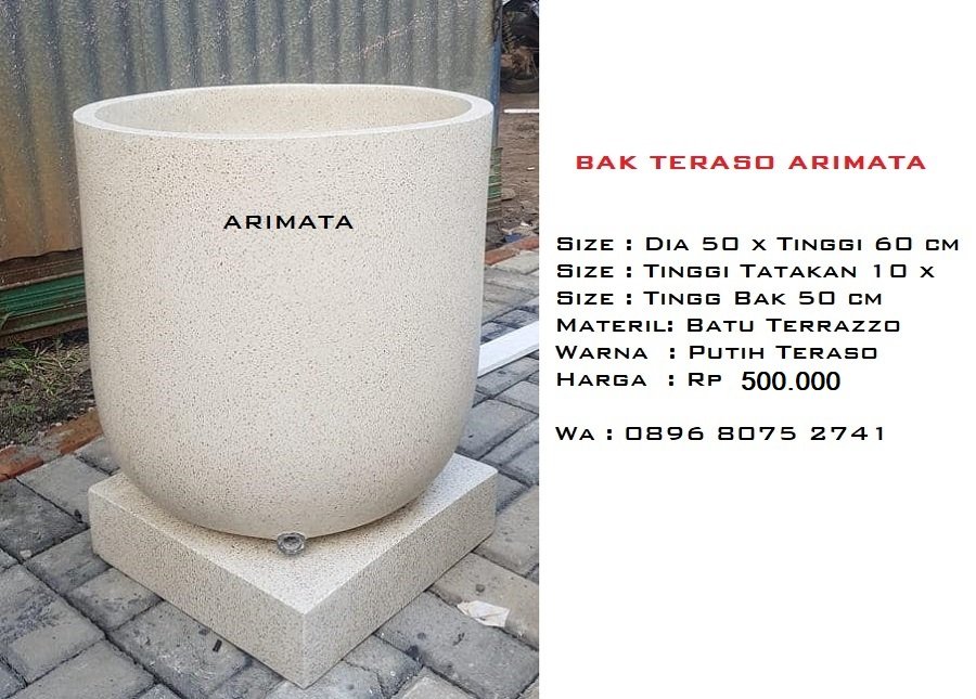 jual bak mandi teraso cikarang