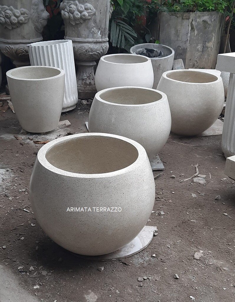 pot terrazzo