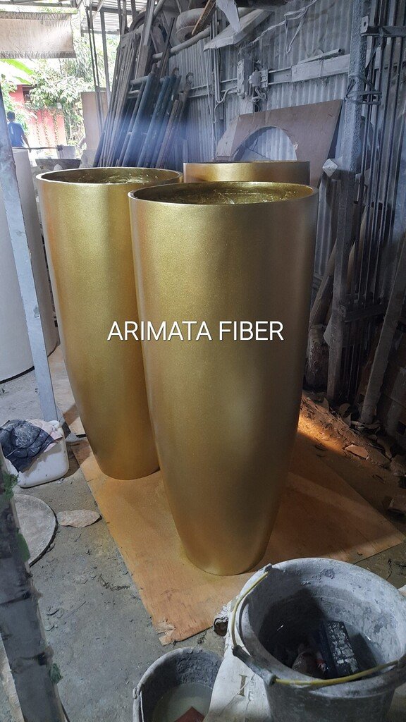 pot fiber resin