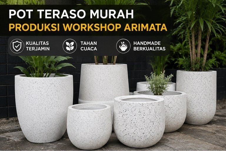Harga Jual Pot Teraso Murah
